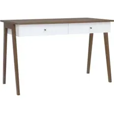 Стол Black Red White Heda BIU2S (белый/лиственница сибирская золотая)
