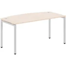 Стол руководителя Xten-S XSET 169 Silver, бук тиара