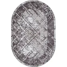 Ковер для жилой комнаты Merinos Silver F391-OVAL-GRAY (2x4)