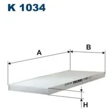 Салонный фильтр Filtron K1034