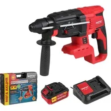 Аккум. перфоратор WORTEX CRH 1824-2 в чем. ALL1 XLT SET БЕСЩЕТ., 18 В, 2.6 Дж, 26 мм, 1х4 А*ч