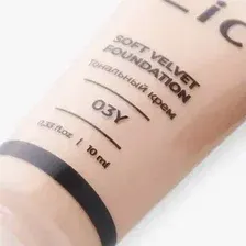 Тональный крем Lic Soft Velvet Мини-версия тон 03Y (10мл)