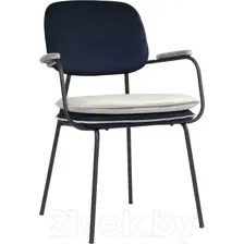 Стул Bergenson Bjorn Pea / BB0000701 (темно-синий/бежевый)