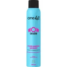 Шампунь сухой для волос One4me Wow объем, 200 мл