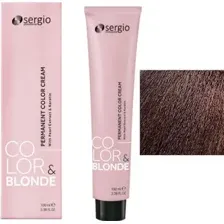 Крем-краска для волос Sergio Professional Color&Blonde 6.4 темно-русый медный