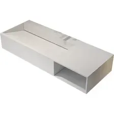 Abber Тумба с умывальником Stein AS2640-1.2 R (подвесной, белый матовый)