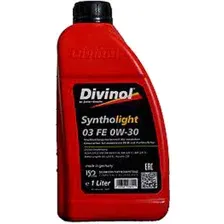 Моторное масло Divinol Syntholight 03 FE 0W-30 1л