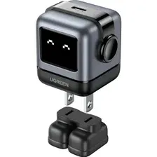 Сетевое зарядное устройство UGREEN Nexode Robot GaN Tech 65W, CD361-25685B Gray