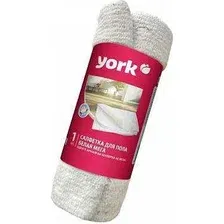 Салфетка хозяйственная York Для пола хлопковая Мега 80х100 / 022300 (белый)