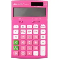 Калькулятор Darvish DV-2666T-12PK (розовый)