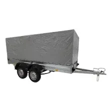 Прицеп для автомобиля Avtos A40U2B (4000x2000x300, R16, ресс. 3302 ГАЗ-1лист, тент 1200мм Аэро 2ос)