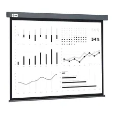 Проекционный экран Cactus Wallscreen CS-PSW-180X180-SG