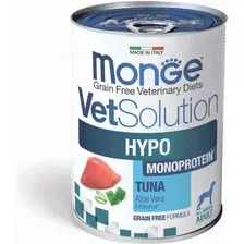 Влажный ветеринарный корм для собак Monge VetSolution Dog Hypo с тунцом (400г)