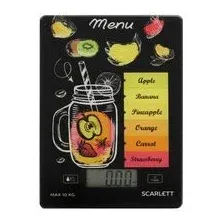 Кухонные весы Scarlett SC-KS57P77 Смузи разноцветный