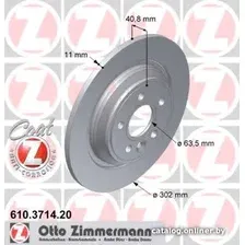 Тормозной диск Zimmermann 610371420