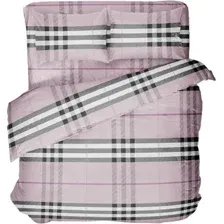 Комплект постельного белья Samsara Burberry 200-16 (розовый)