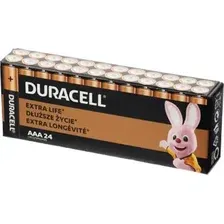 Батарейка DURACELL AAA LR03/MN2400 24 шт. LR03-24BL
