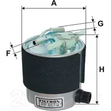 Топливный фильтр Filtron PP857/4