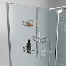 Veconi Полка для ванной Moderno MD-S-C9 (полированная сталь)