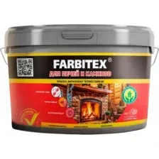 Краска Farbitex Акриловая фасадная 3 кг (белый)
