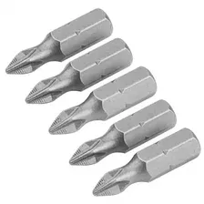 TT20271 TOLSEN Набор вставок (бит) торцевых 1/4', Phillips, PH2, 25 мм, 5 предметов