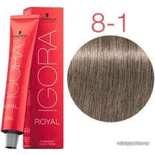 Крем-краска для волос Schwarzkopf Professional Igora Royal Permanent Color Creme 8-1 60 мл