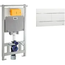 Инсталляция для унитаза OLI 80 Slim 600151+659041 (белый)