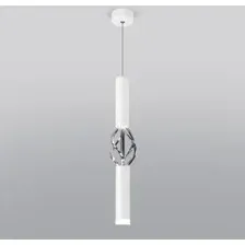 Подвесная люстра Евросвет 50191/1 LED (белый/хром)