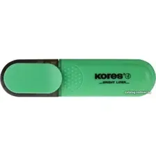 Текстовыделитель Kores Bright Liner 36105.01 (зеленый)