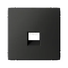 Лицевая панель SYSTEME (SCHNEIDER) ELECTRIC ArtGallery для функций типа Keystone базальт (GAL001484)
