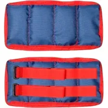 Комплект утяжелителей Indigo Классик SM-148 2x0.2 кг (синий/красный)