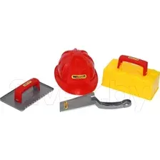 Набор инструментов игрушечный Полесье Набор каменщика Construct №3 / 50519