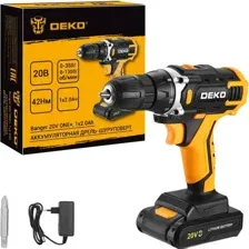Дрель-шуруповерт Deko Banger 20V ONE+ 083-1116