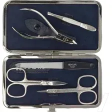 Набор для маникюра Dewal 903BLUE (синий)