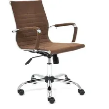Офисное кресло TetChair Urban-Low (флок, коричневый)