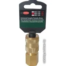 Фитинг RockForce Быстроразъем пневмат с клап внутр резьба 1/4" RF-BSE1-2SF