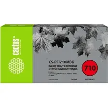 Картридж CACTUS CS-PFI710MBK (аналог Canon PFI710MBK)