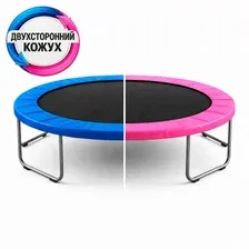 Кожух для батута двухсторонний Ametist PRO D13FT Blue/Pink