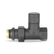 Клапан запорный Varmega Прямой 1/2" / VMDV04-210404 (черный)