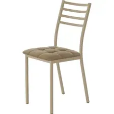 Стул AMC Comfort, 4К10.4, капучино/какао кожзам