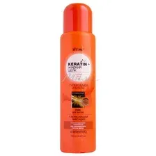 Лак для волос ВИТЭКС Keratin&Жидкий шелк Суперобъем и блеск сверхсильная фиксация, 500 мл