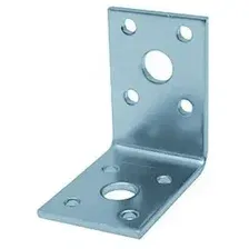 Уголок крепежный 90x90x65x2,0 мм KU-90x65