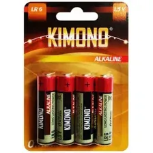 Батарейка Kimono Alkaline LR6/BL4 АА 4шт