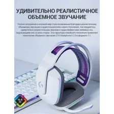 Наушники Logitech G733 Lightspeed Wireless (белый)