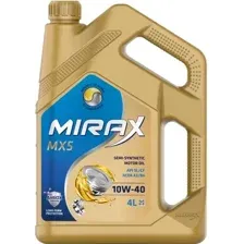 Моторное масло Mirax MX5 10W-40 SL/CF A3/B4 4л