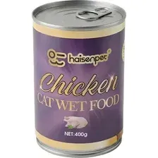 Влажный корм для кошек HaisenPet С курицей (400г)