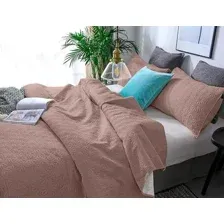 Покрывало BELLISSIMO Pallada 140х200 / 25290542-98P (серо-розовый)