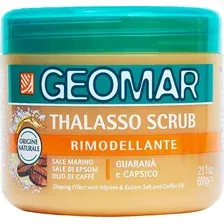 Скраб для тела Geomar Талассо моделирующий с гранулами кофе (600г)