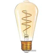 Светодиодная лампочка Gauss ST64 Flexible E27 6 Вт 2400 К 157802006