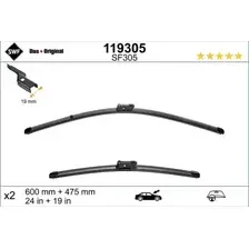 Щетка стеклоочистителя 119305 VALEO